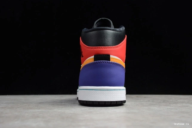 JORDAN BRED 554724-125 1 AIR MID MULTI-COLOR 0214